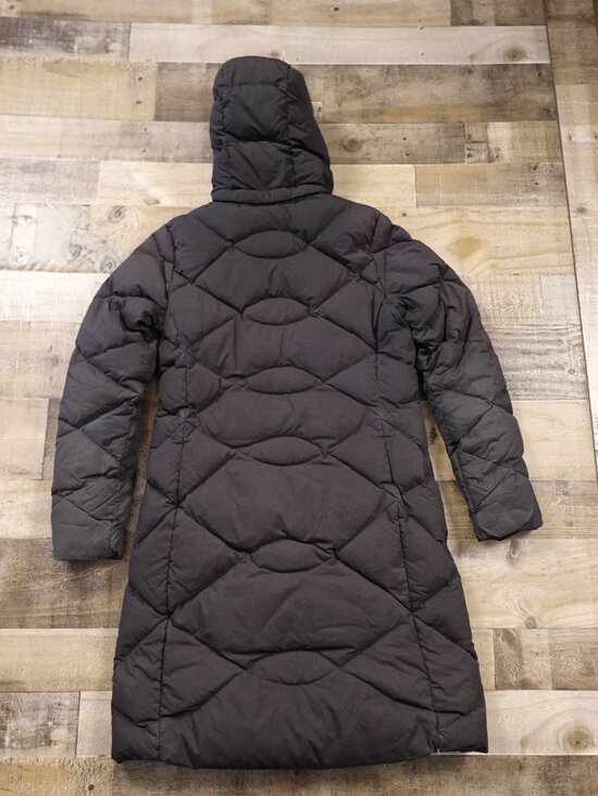 The North Face Miss Metro Parka Women’s Medium Black 550 Down Hooded Long - Picture 10 of 16